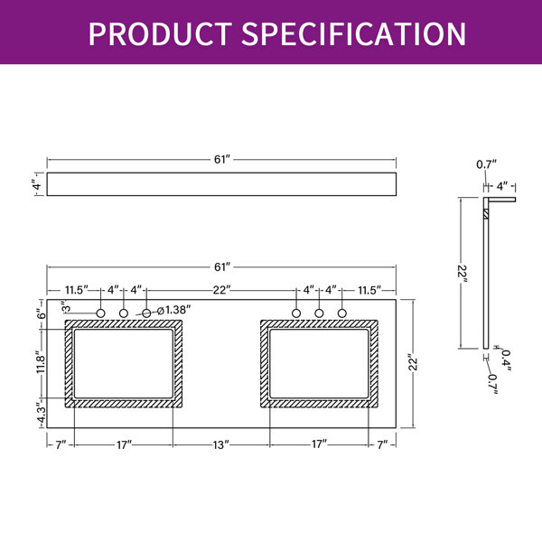 Dimensions du produit