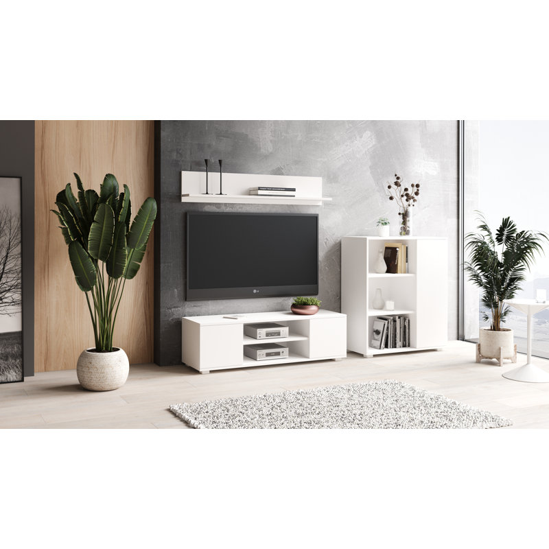 Hotske 1 - Door Standard Accent Cabinet, White