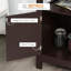 Armoire à café, buffet moderne, armoire à vin avec tiroir et support à vin pour 12 bouteilles, espresso