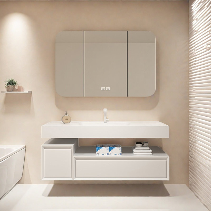 Armoire de salle de bain moderne et simple