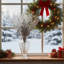 20Pcs décorations de Noël de paillettes artificielles de baies décoratives, baguettes de Noël, rameaux scintillants, branches pour arbre de Noël, couronne, vase, décorations de fête, décorations de Noël-1534647627
