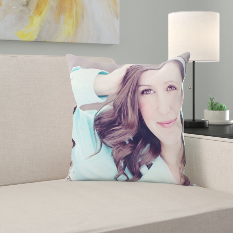 Woman Throw Pillow