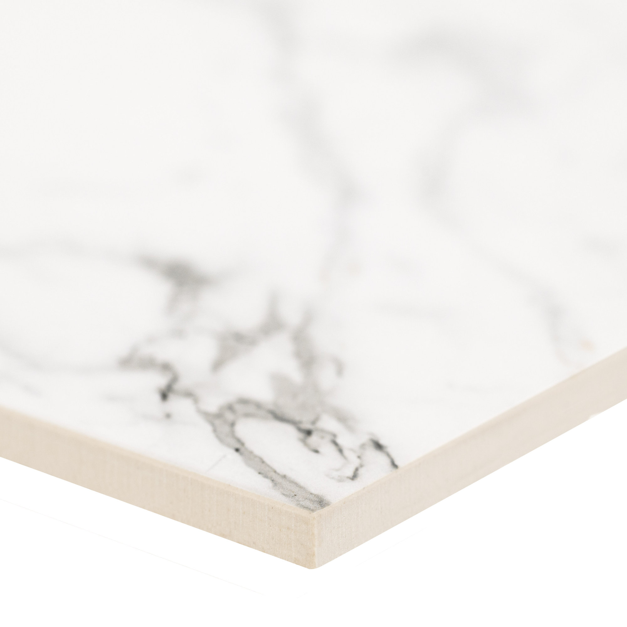 Palazza 24 in. x 24 in. Matte Porcelain Marble Look Floor and Wall Tile, Solaz