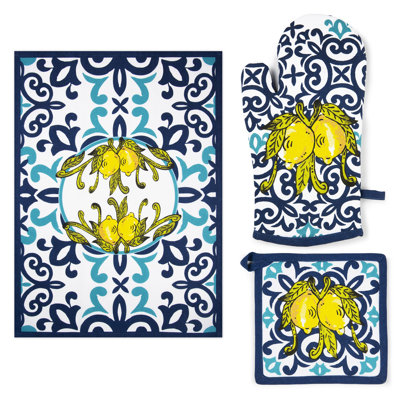 Amalfi Linen Set Kitchen Towel