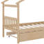 Lit en bois avec lit gigogne simple-466168140-402655806