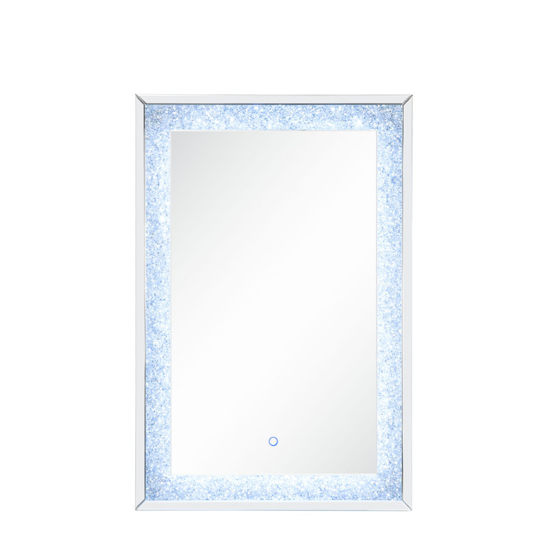 Delvale Faux Gemstones Flat Mirror