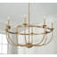 Lustre 8 lumières façon bougie Rylann-554024734