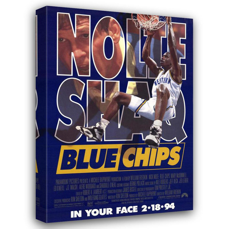 Blue Chips, 24" H x 16" W