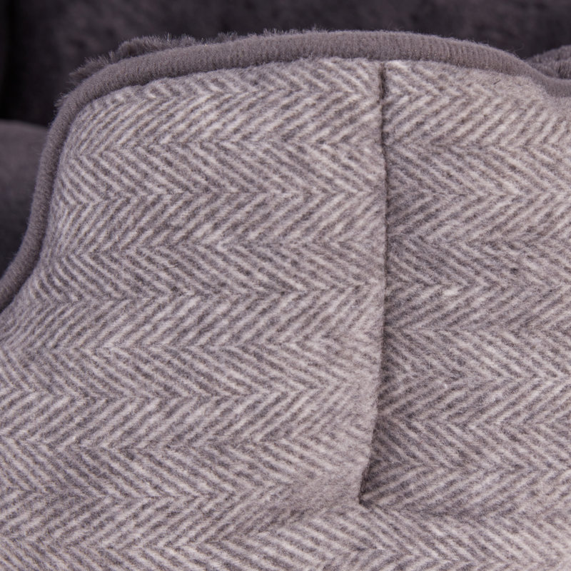 Banbury & Co Herringbone Tweed Pet Bed, 65cm H x 50cm W x 54cm D