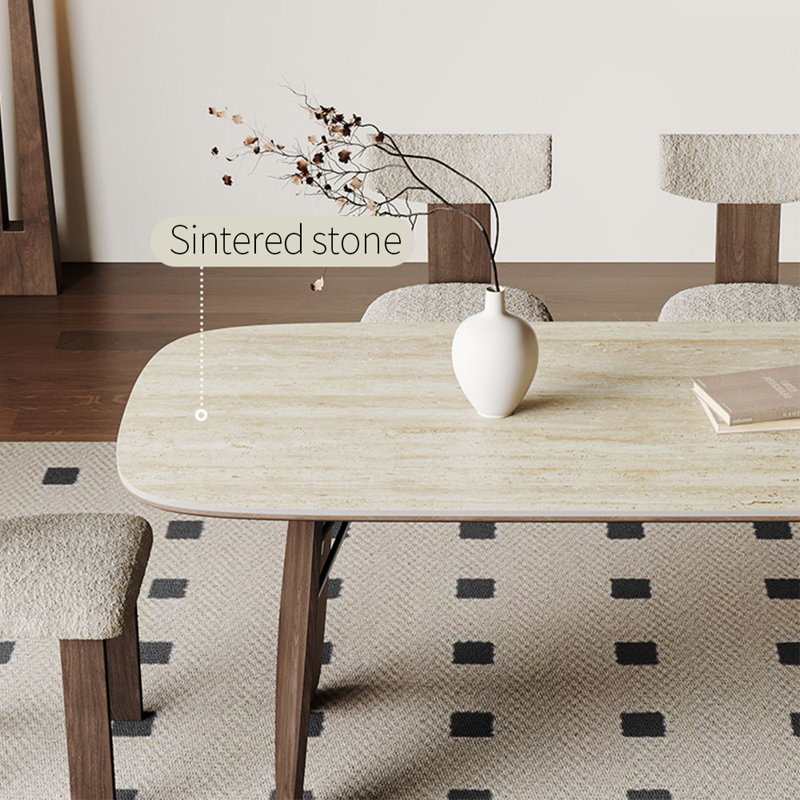 Cicada wing unique dining table, 29.53"H x 55.12"L x 31.5"W
