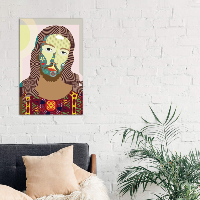 Jesus Christ - Wrapped Canvas Print, 101.6 cm H x 66.04 cm W x 3.175 cm D