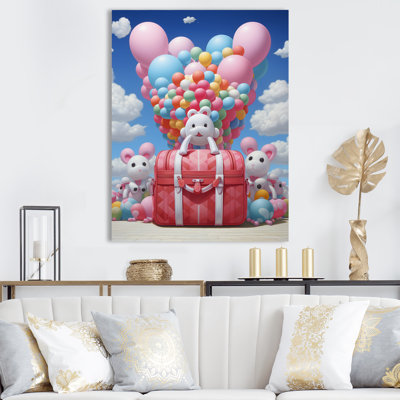 «Playful Ballons», sac à main