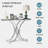 Millwood 43.3'' Glass Top Console Table-2069413694