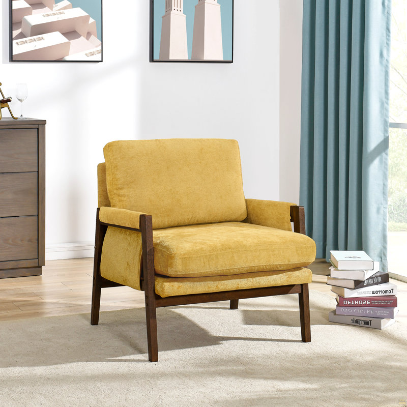 Fauteuil Modern Modern, Jaune