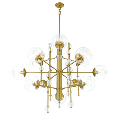 Traiton 12 - Light Dimmable Sputnik Chandelier