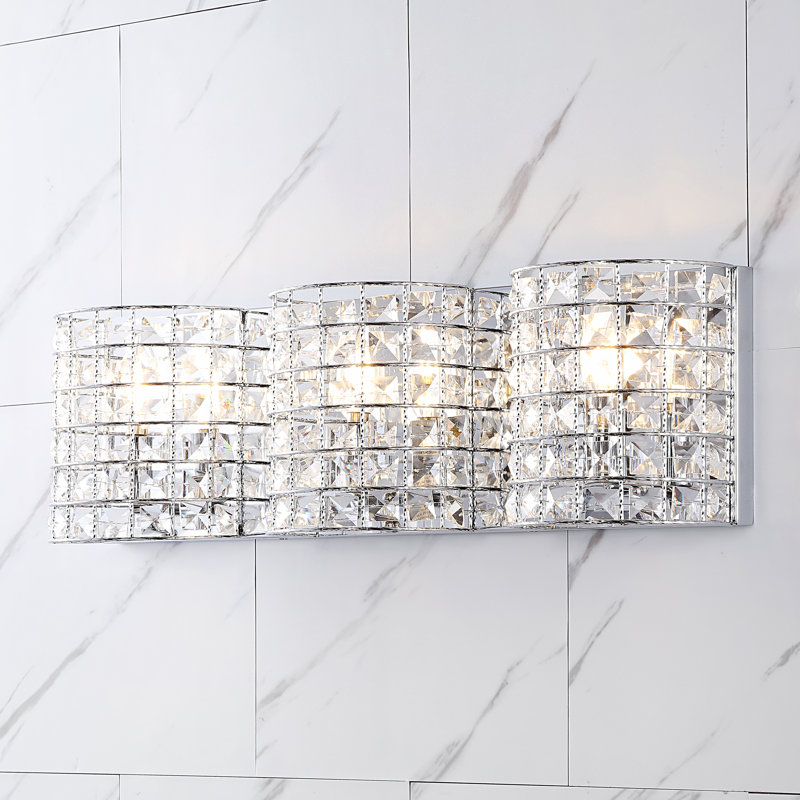  Éclairage pour meuble-lavabo classique en métal / cristal Kashvi, 3
