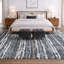Tapis à rayures cassées de qualité supérieure lavable à la machine Dream Shag ADS75-757375776-757375779