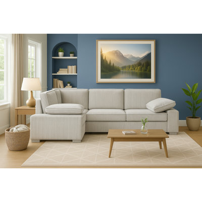 Ascot Left - Hand Corner Sofa 4 Seater Sofa With Chaise 