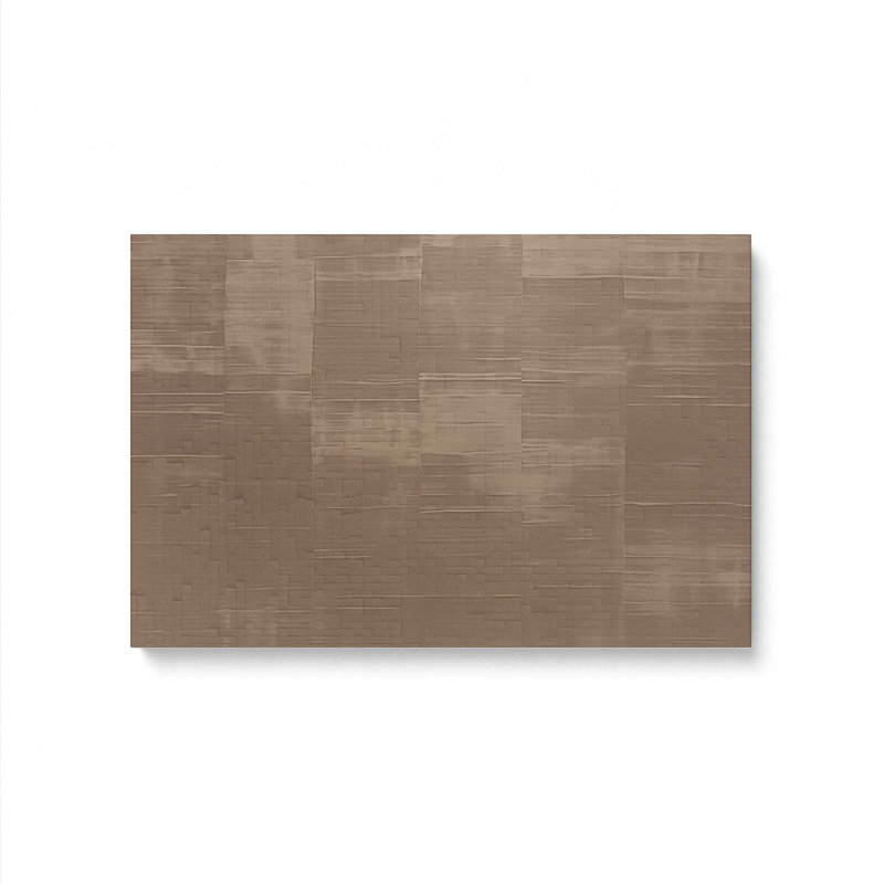 «Sienna Squares I», reproduction sur toile, H 12 po x l 18 po x P 1,25 po, Toile tendue, 1