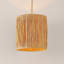 Luminaire suspendu cylindrique à 1 lumière
