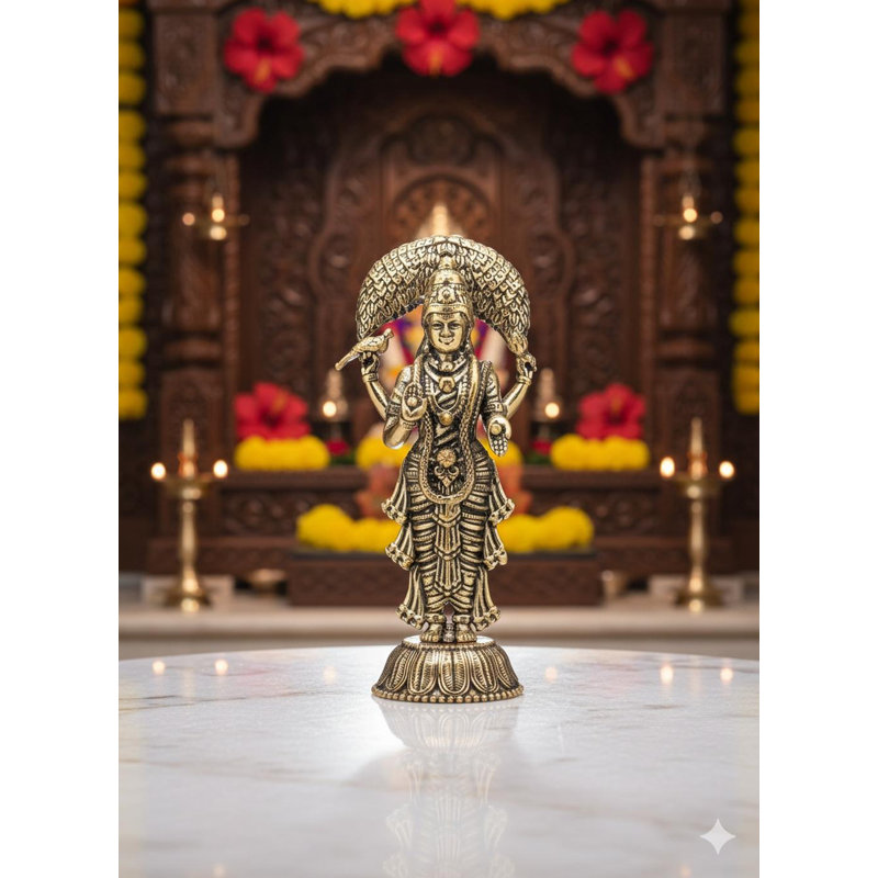 3 Inch Small Vasavi Kanyaka Parameshvari Devi Brass Idol