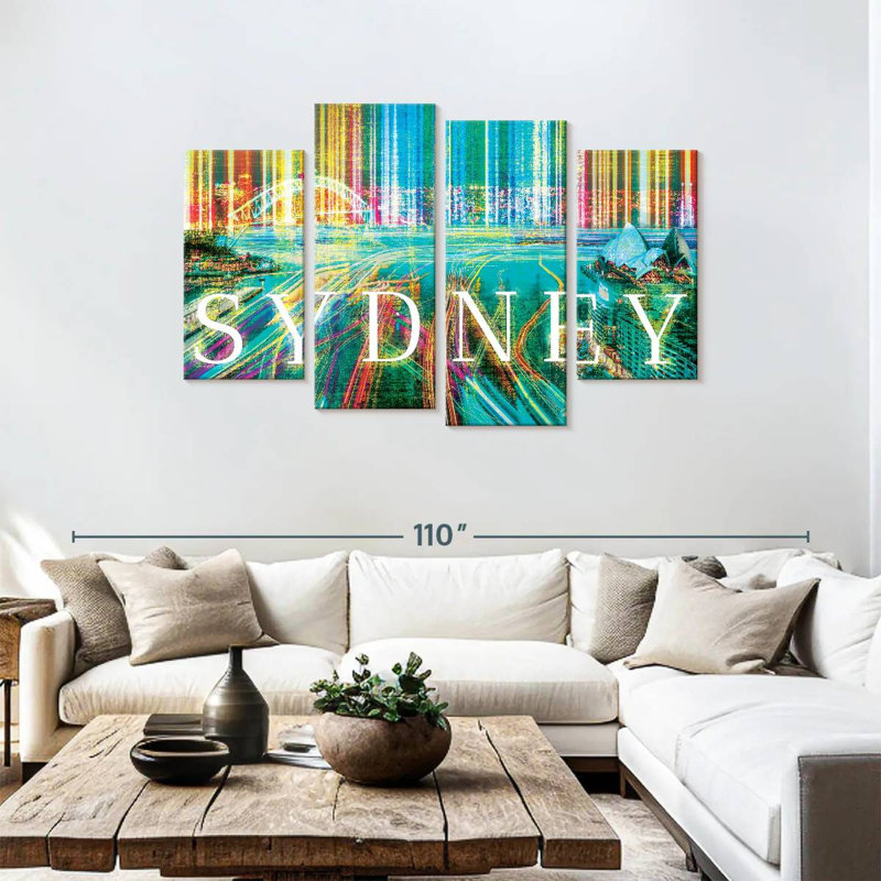 Nicci Sydney, horizon grunge, H 48 po x l 75 po