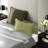 Elegant Green King 7-piece Bedding Set, Polyester Embroidered Design For Home