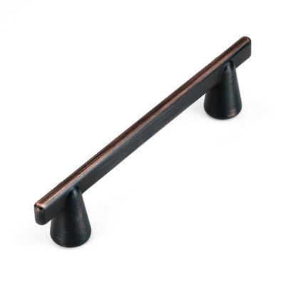 New Collection 5" (128mm) Center to Center Oil Rubbed Bronze Epic Cabinet Pull