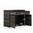 Outsunny Outdoor Towel Rack & Pool Toy Cabinet