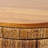 Swissvale Seagrass Handmade Linear Wrapped Coffee Table with Teak Wood Top-968792187