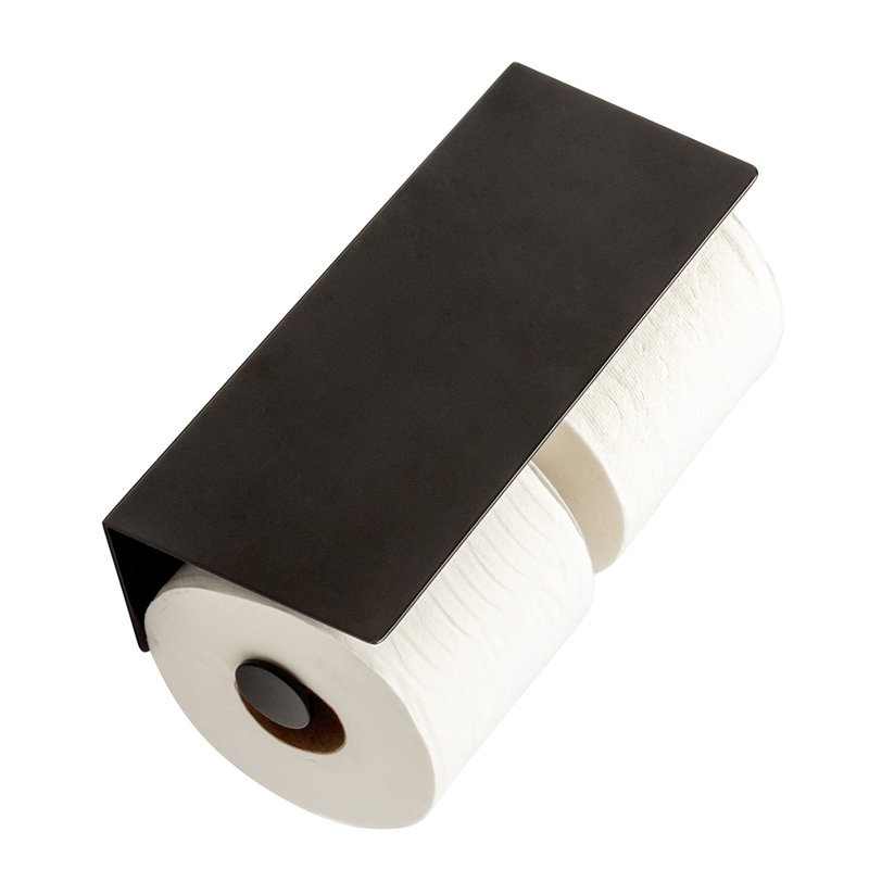 Ronda Toilet Paper, Matte Black