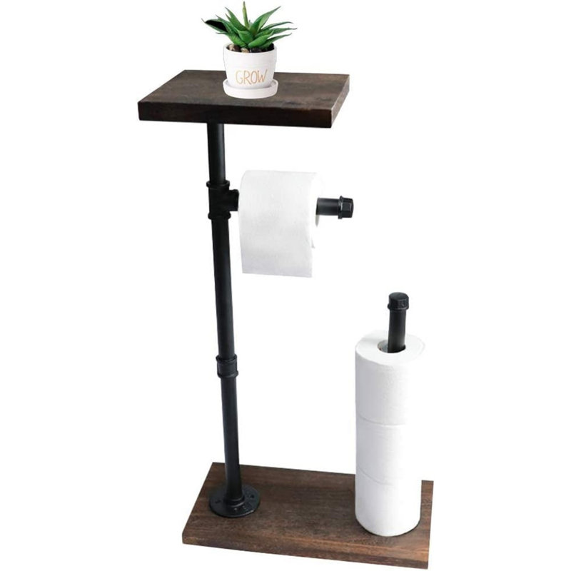 Porte-papier hygiénique sur pied