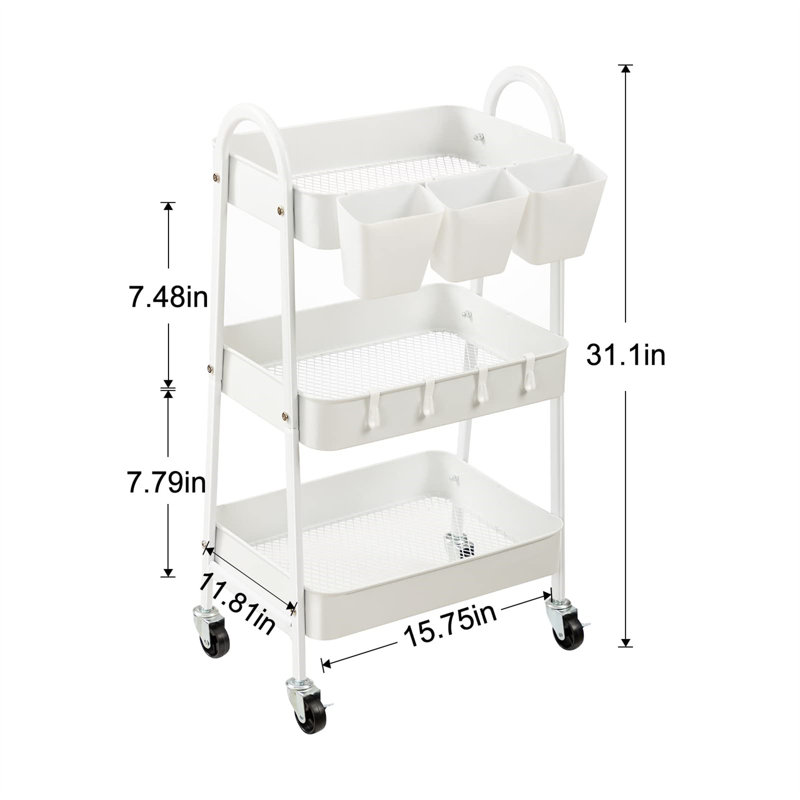 Chariot roulant, Blanc