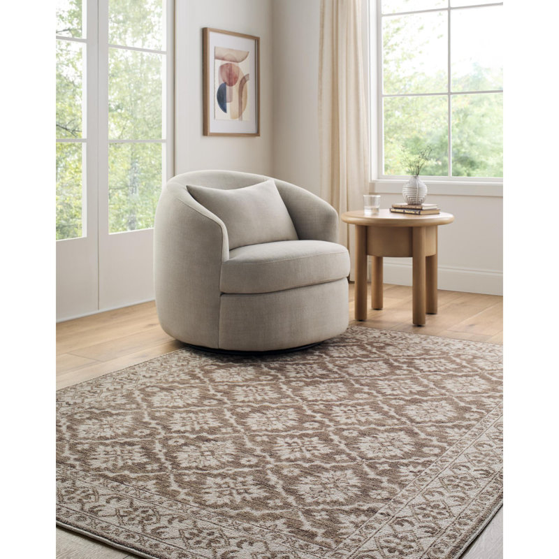 Tapis tissé à la machine Nabela Noor X Livabliss Aram, Rectangle 1 pi 10 po x 2 pi 11 po