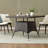 Wicker Dining Table with Desktop