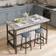 Ensemble d'îlot de cuisine en fer 47,24 "Grondin-1715490050