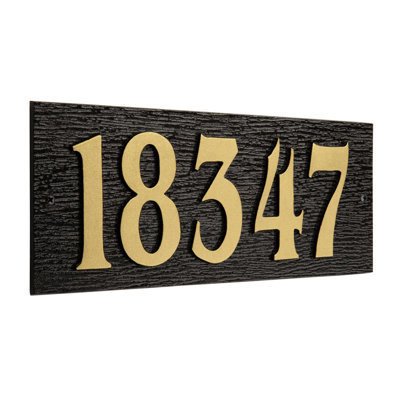 Woodgrain Rectangle Wall Plaque