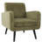 Almeda 29.75'' W Tufted Polyester Armchair with Solid Wood Legs-114735054