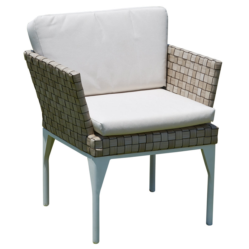 Outdoor Dining Armchair, Canvas Canvas Sunbrella® Canvas