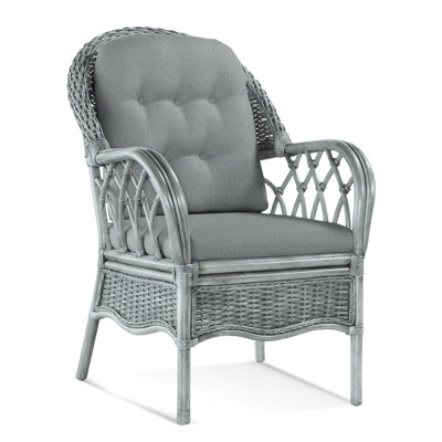 Everglade 19'' H Tufted Upholstered Armchair