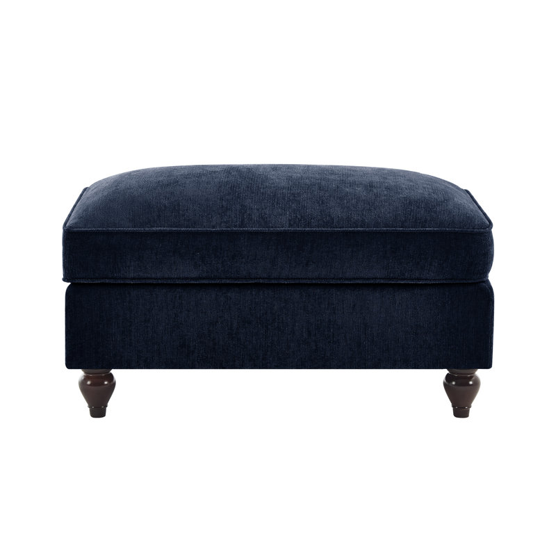 Chenille bleue avec soutien lombaire doux et volants élégants, segmenté, dossier à coussin incurvé, conception en forme de L conforme au corps, soutien du dos à fleurs, volants pour le look, configuration du lit