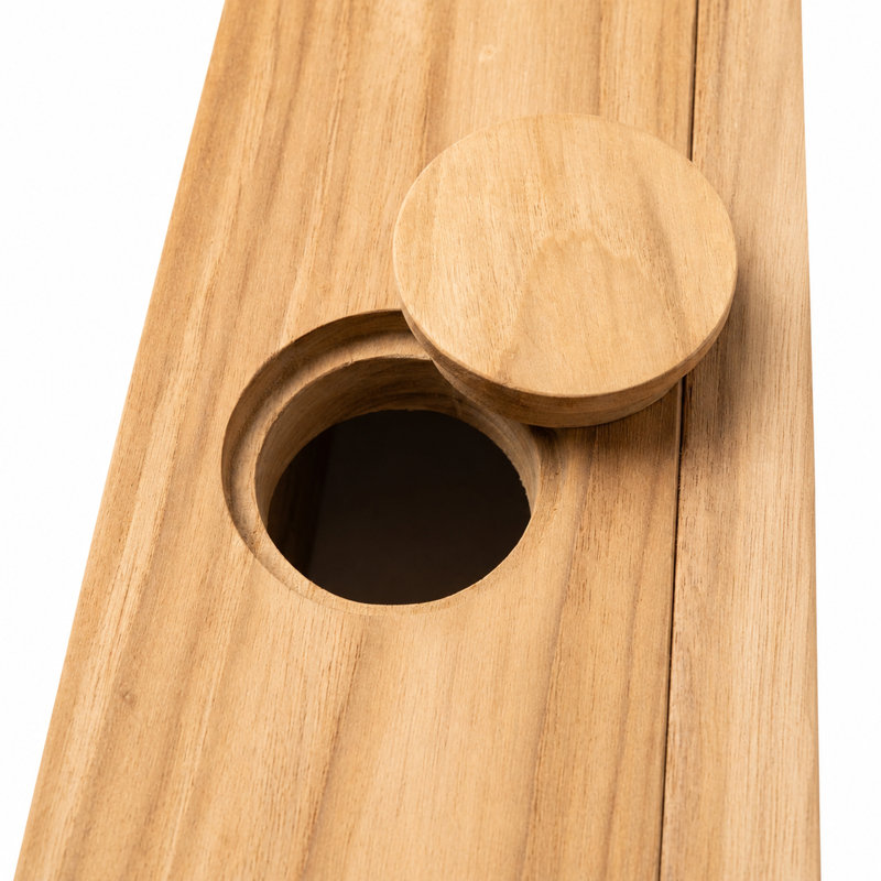 Ensemble repas d'extérieur pliable 7 pièces