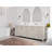 Aberdeen 84'' Double Bathroom Vanity with Quartz Top-94237936