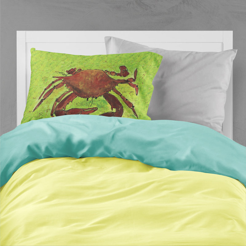  Taie d'oreiller crabe