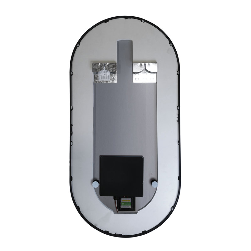 Miroir de salle de bain Ryckman, Noir