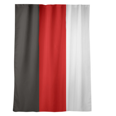 Panneau de rideau simple occultant avec passe-tringle fenêtre à rayures Mississippi Rebellion