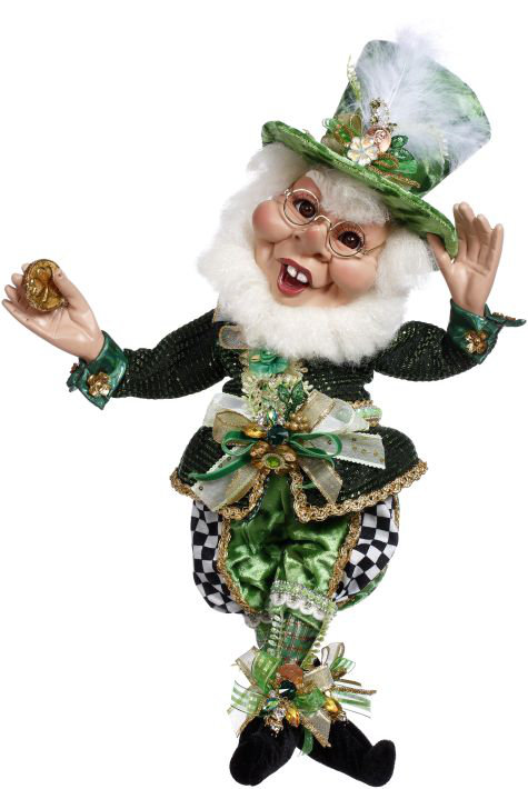 Spring Pot of Gold Elf Figurines & Collectibles