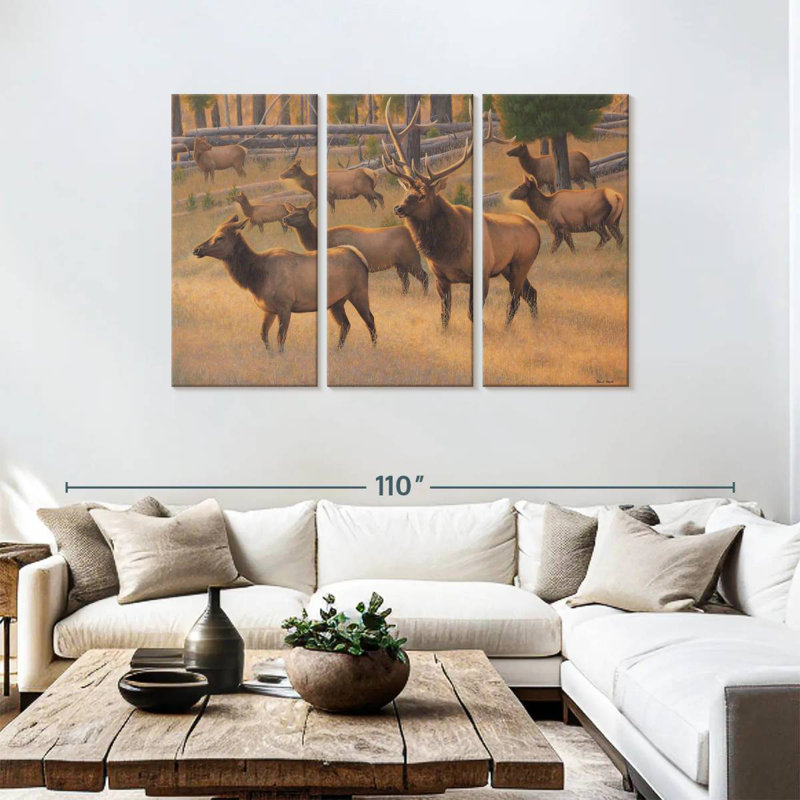Brampt First Light Of Day, 48" H x 74" W
