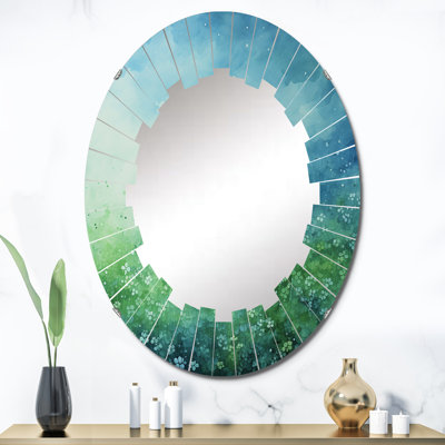 Copano - Miroir mural moderne ovale
