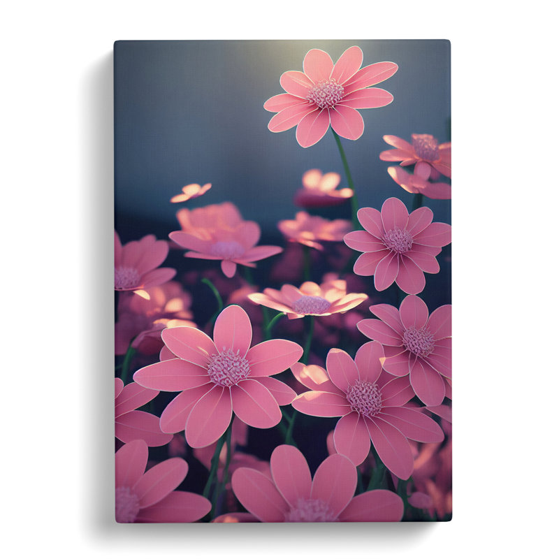 The Terrific Flowers - Wrapped Canvas, 60cm H x 35cm W x 3cm D